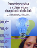 Terminologie relative &Atilde;&nbsp; la classification des quotients intellectuels
