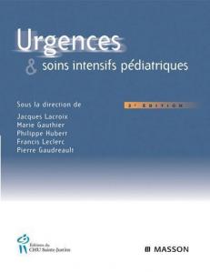 Urgences et soins intensifs p&eacute;diatriques 
