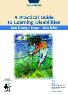 Practical Guide to Learning Disabilities 
